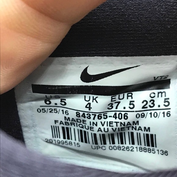 Nike LunarEpic Flyknit Running Shoes Womens 6.5 Multicolor Low Top Lace Up - Picture 5 of 8